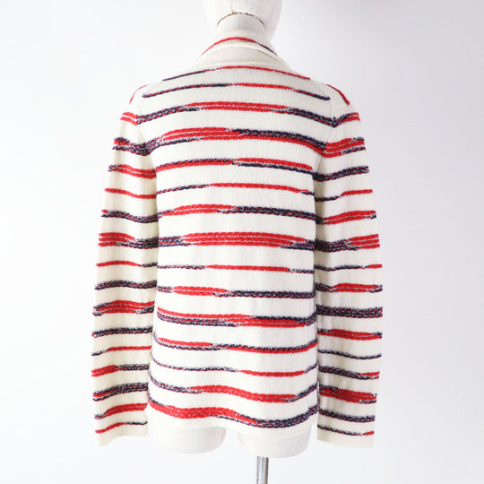 CHANEL tailored jacket P64296 Main: 96% cashmere, Main: 3% polyester, Main: 1% polyamide (nylon) Multi Women 36 Used Authentic