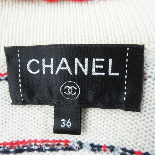 CHANEL tailored jacket P64296 Main: 96% cashmere, Main: 3% polyester, Main: 1% polyamide (nylon) Multi Women 36 Used Authentic