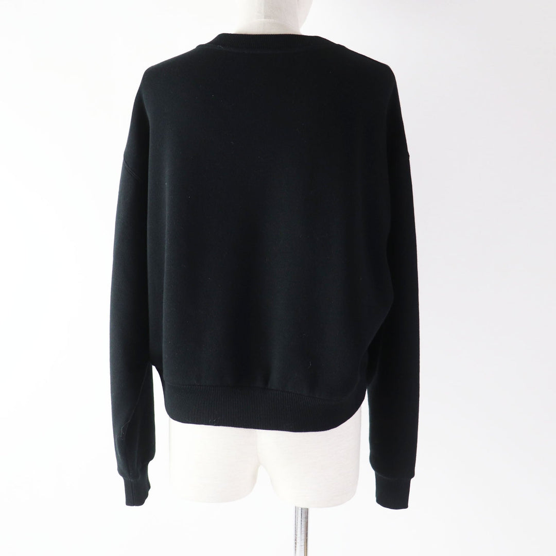 DOLCE&GABBANA pullover F9L05T Outer: 80% cotton, Outer: 20% polyester, Part: 95% cotton, Part: 5% polyurethane, Lining: 100% polyurethane black Women XXS Used Authentic