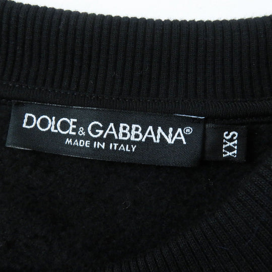 DOLCE&GABBANA pullover F9L05T Outer: 80% cotton, Outer: 20% polyester, Part: 95% cotton, Part: 5% polyurethane, Lining: 100% polyurethane black Women XXS Used Authentic