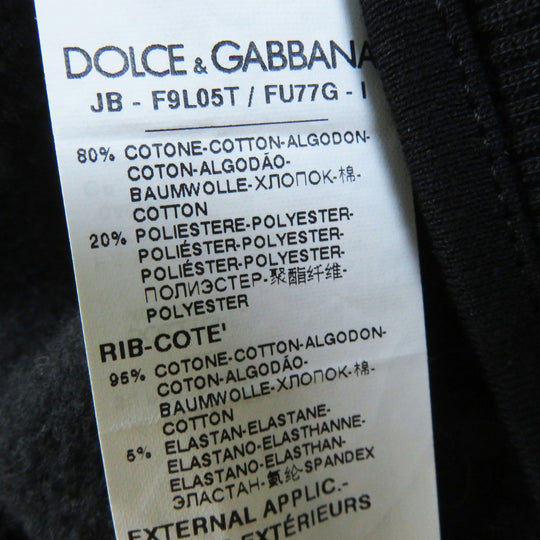 DOLCE&GABBANA pullover F9L05T Outer: 80% cotton, Outer: 20% polyester, Part: 95% cotton, Part: 5% polyurethane, Lining: 100% polyurethane black Women XXS Used Authentic