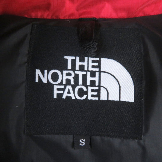 THE NORTH FACE Down jacket ND92031 Outer: 100% nylon, Lining: 100% polyester, Filling: 80% down, Filling: 20% feather Red Him Down Jacket mens S Used Authentic
