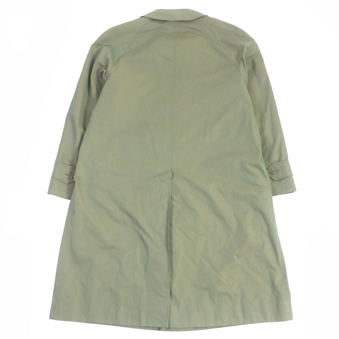 BURBERRY Stainless collar coat Main: 100% cotton iridescent mens M (79A) Used Authentic