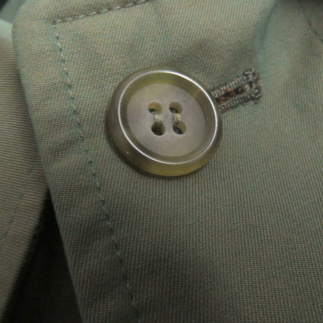 BURBERRY Stainless collar coat Main: 100% cotton iridescent mens M (79A) Used Authentic