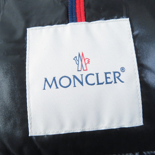 MONCLER Down jacket Main: 100% nylon, Lining: 100% nylon, Hood (lining): 100% nylon Filling: 90% down, 10% feather khaki BARDANETTE Women zero size Used Authentic