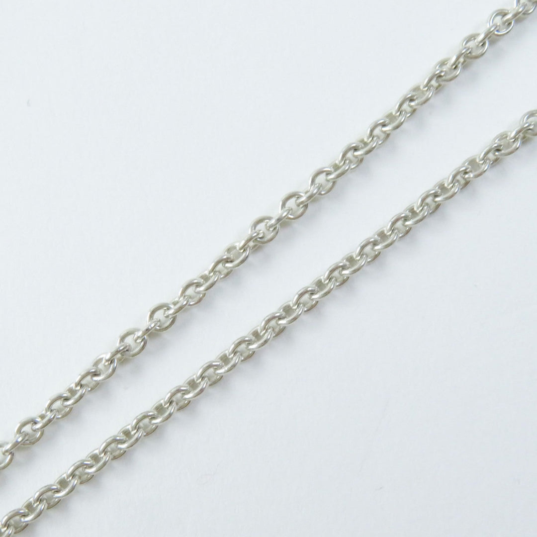 HERMES Necklace Main�FAG925 Silver Women Used Authentic