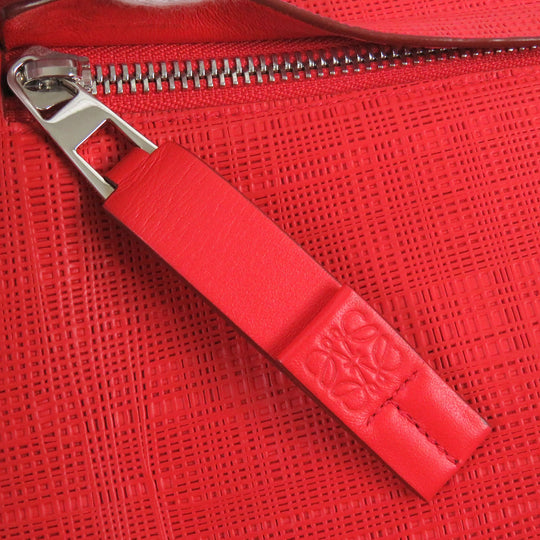 LOEWE Clutch bag Main: Leather Red mens Used Authentic