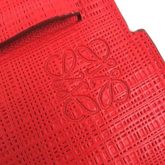 LOEWE Clutch bag Main: Leather Red mens Used Authentic