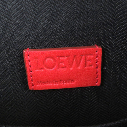 LOEWE Clutch bag Main: Leather Red mens Used Authentic