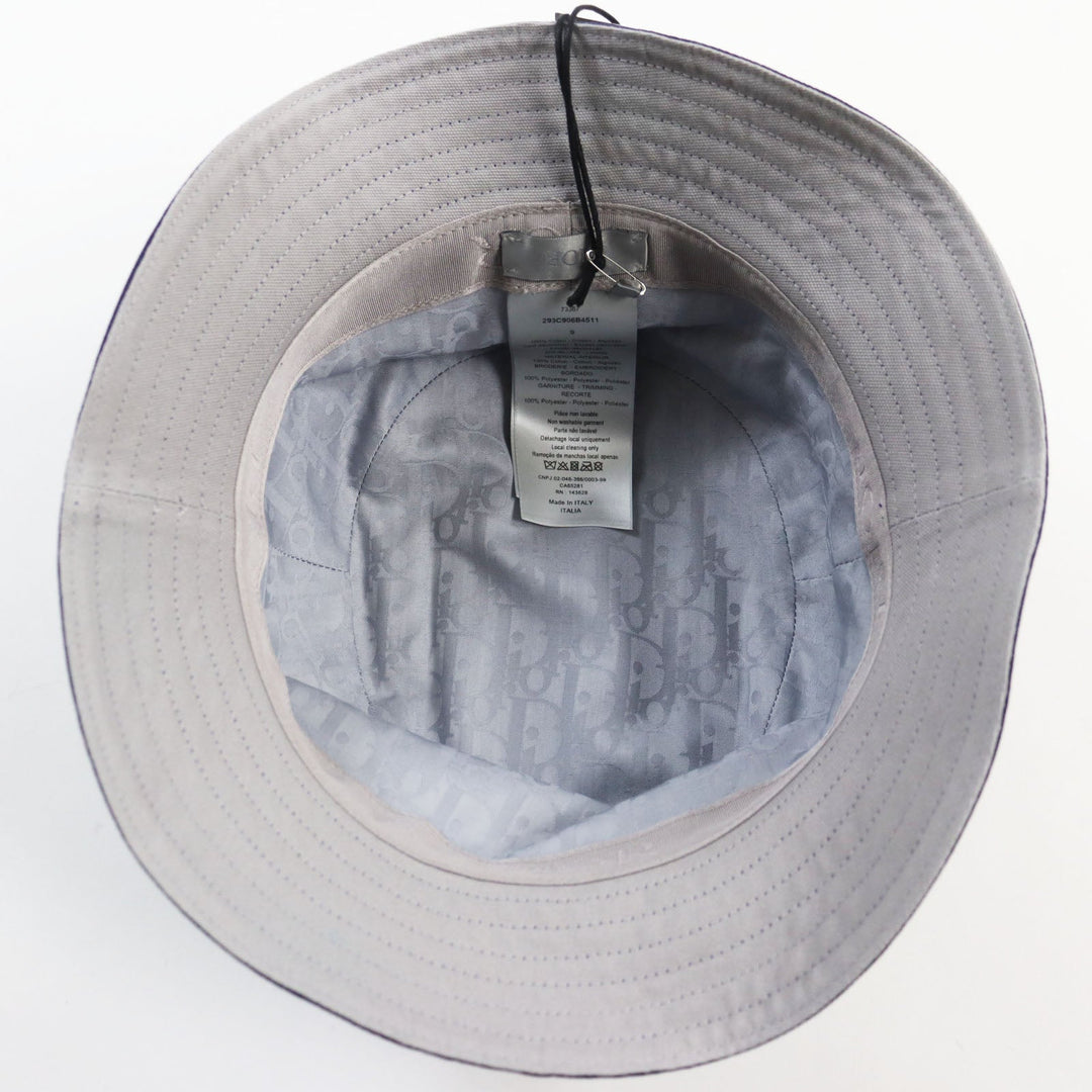 Dior HOMME hat 293C906B4511 Outer: 100% cotton, Lining: 100% cotton, Part: 100% polyester, Part: 100% polyester blue mens S Used Authentic
