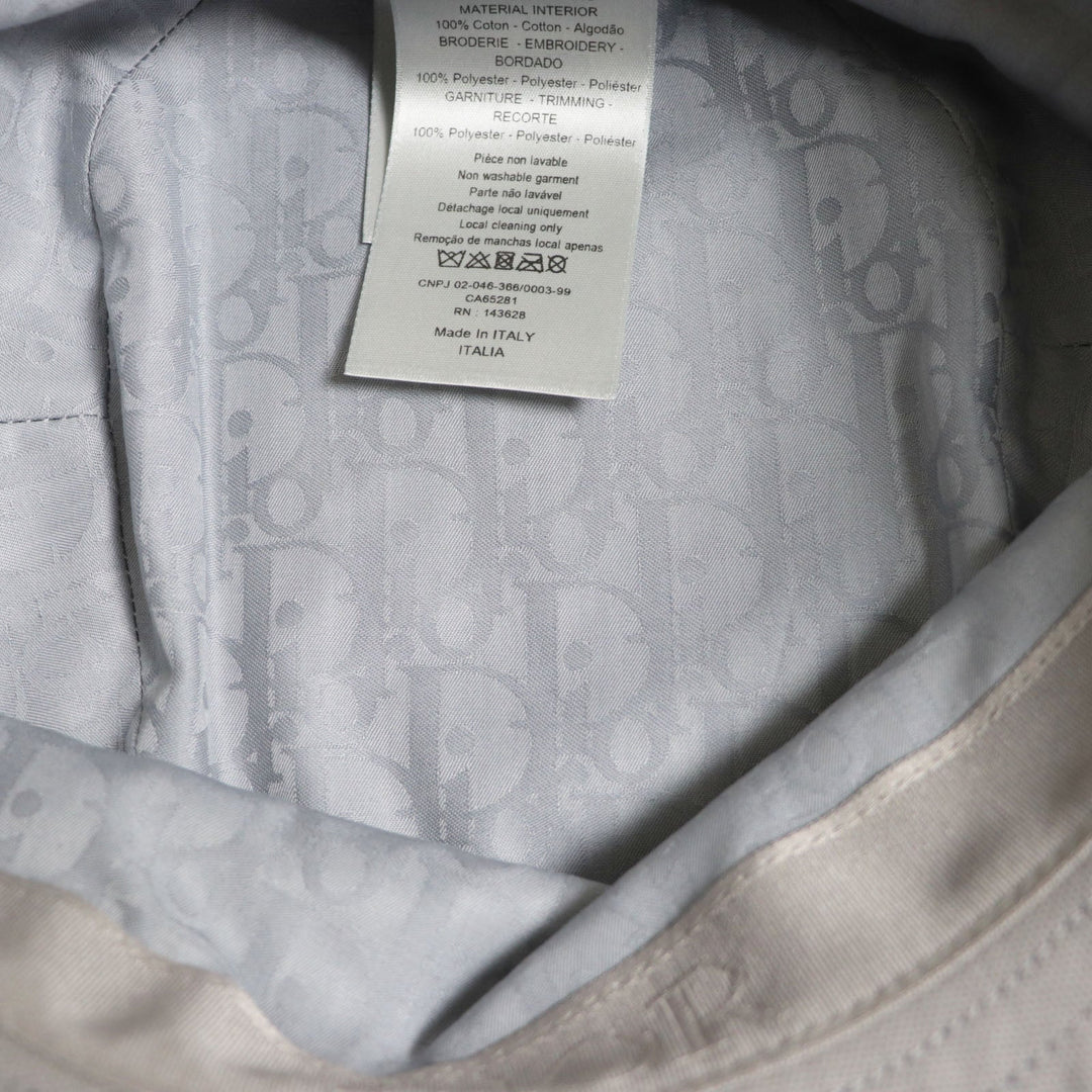 Dior HOMME hat 293C906B4511 Outer: 100% cotton, Lining: 100% cotton, Part: 100% polyester, Part: 100% polyester blue mens S Used Authentic