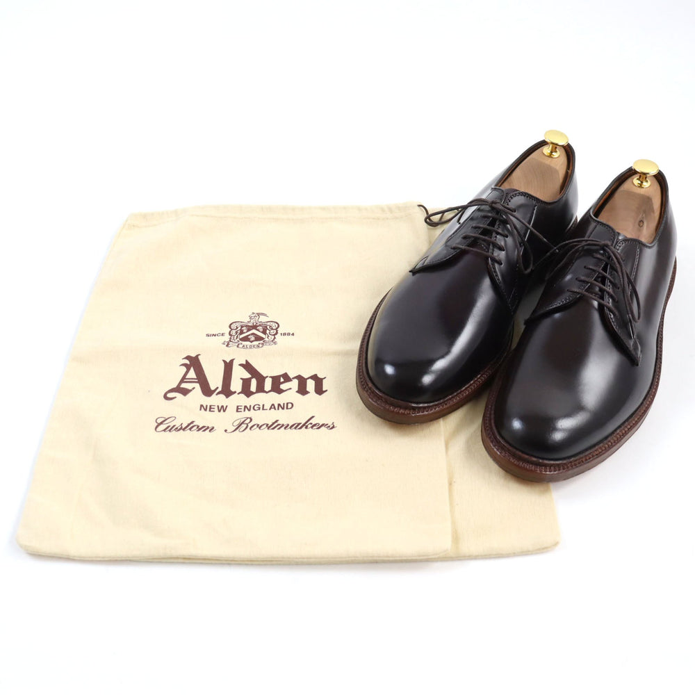 ALDEN Leather shoes Cordovan mocha M8401 mens 11 Used Authentic