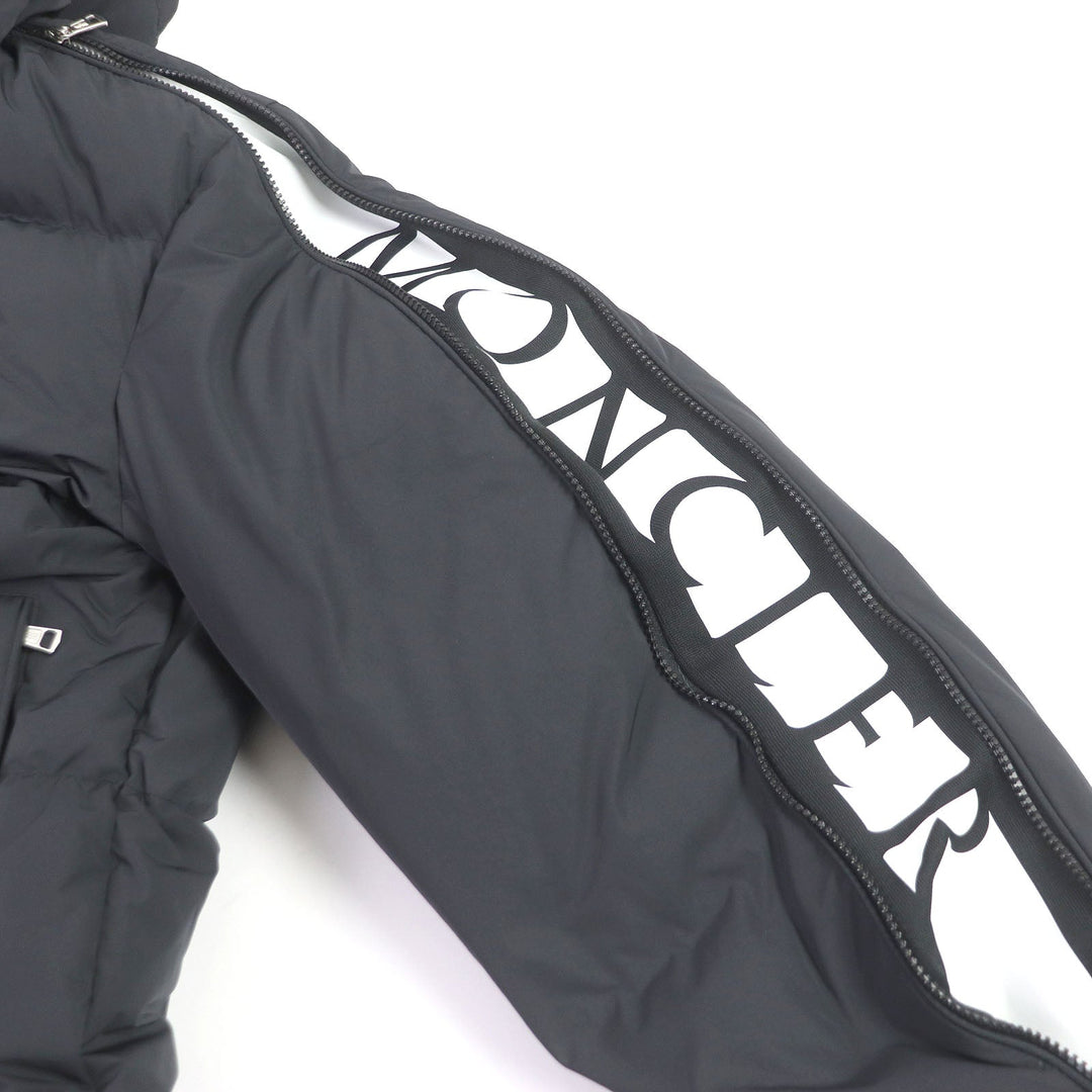 MONCLER Down jacket Outer: 100% polyester, Lining: 100% nylon, Filling: 90% down, Filling: 10% feather black IDIL mens 3 Used Authentic