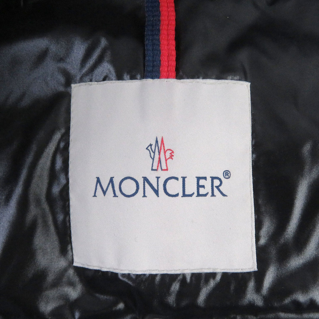 MONCLER Down jacket Outer: 100% polyester, Lining: 100% nylon, Filling: 90% down, Filling: 10% feather black IDIL mens 3 Used Authentic