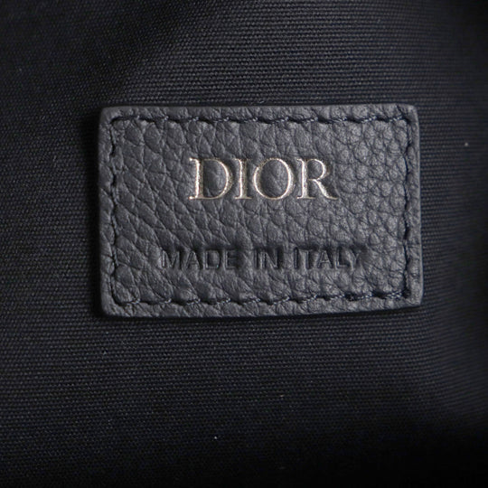 Dior HOMME Clutch bag 2ESCA495YXL_H03E Main: Canvas, Main: Leather black Maxi Dior Oblique Jacquard Pouch mens Used Authentic