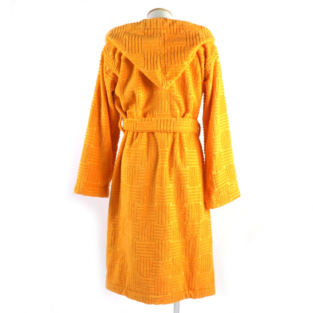BOTTEGAVENETA Bathrobe 706012 Main: 100% cotton Orange mens M Used Authentic
