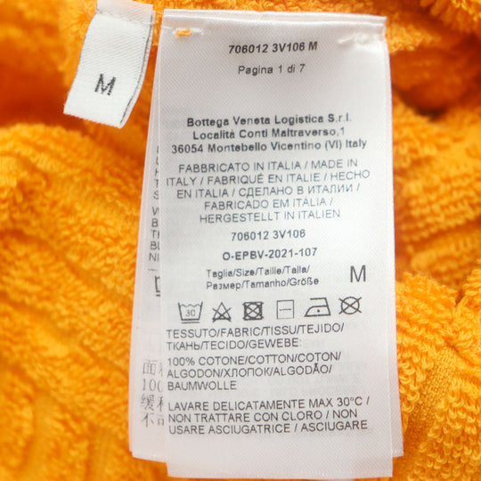 BOTTEGAVENETA Bathrobe 706012 Main: 100% cotton Orange mens M Used Authentic