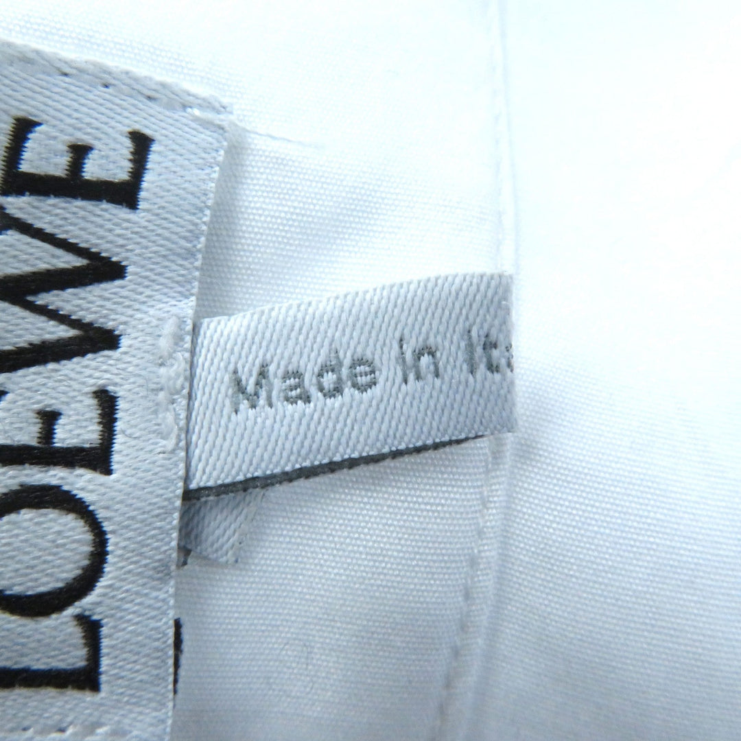 LOEWE blouse S2109410GH Main: 100% cotton Light blue white Women M Used Authentic