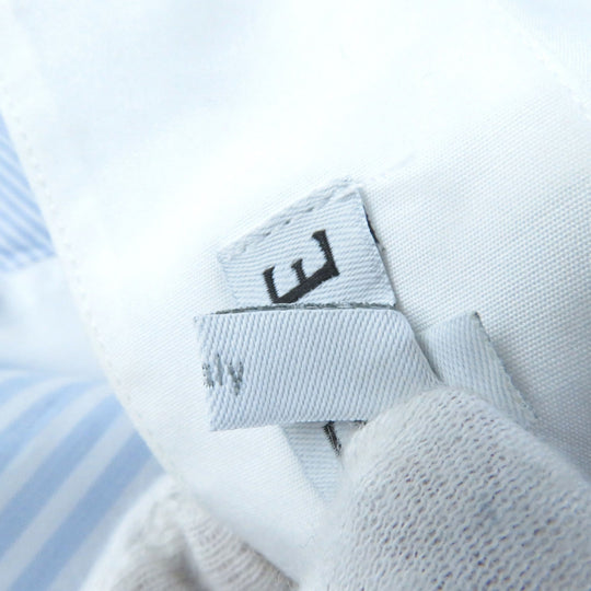 LOEWE blouse S2109410GH Main: 100% cotton Light blue white Women M Used Authentic