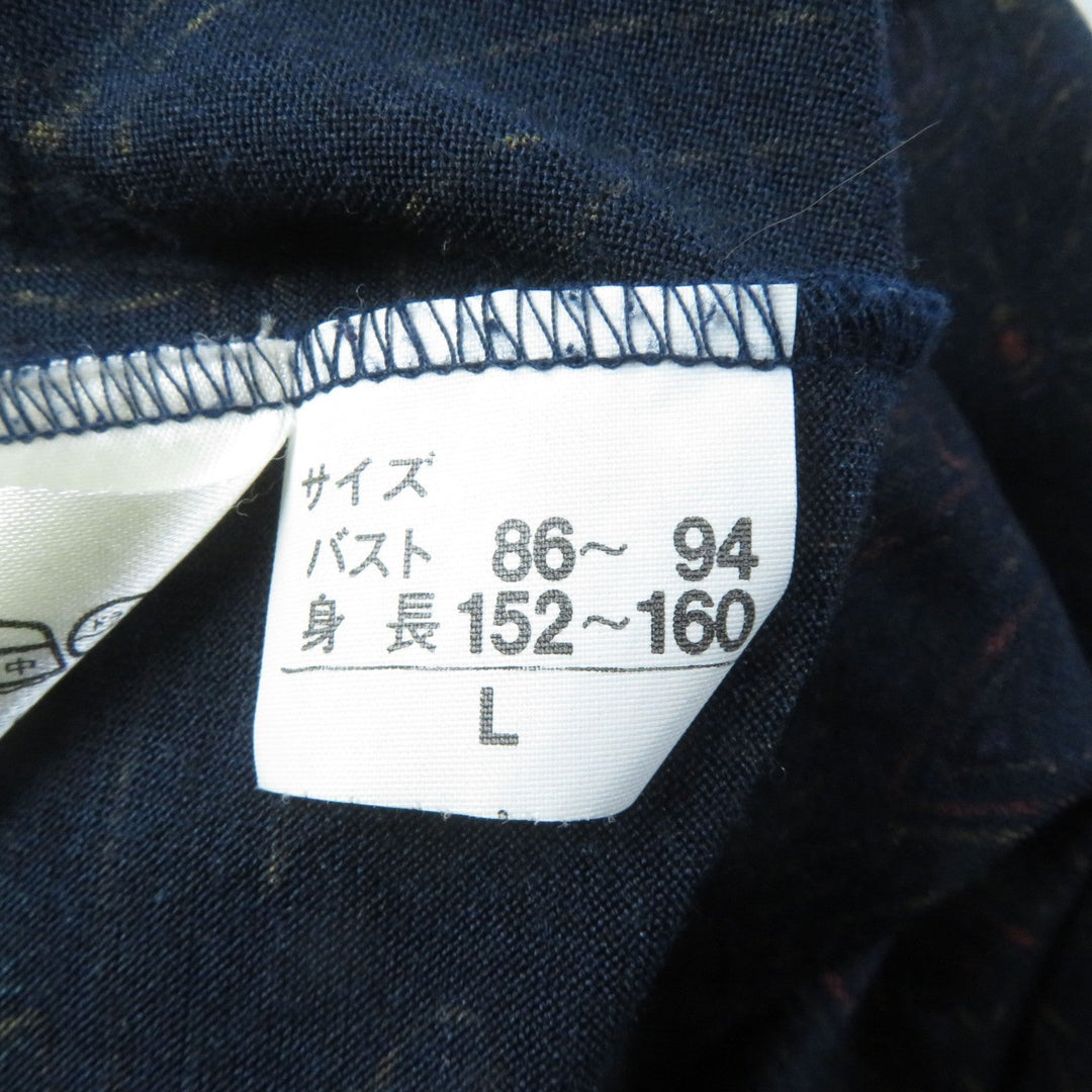 LEONARD Cut Main: 60% wool, Main: 40% silk multicolor Women L Used Authentic