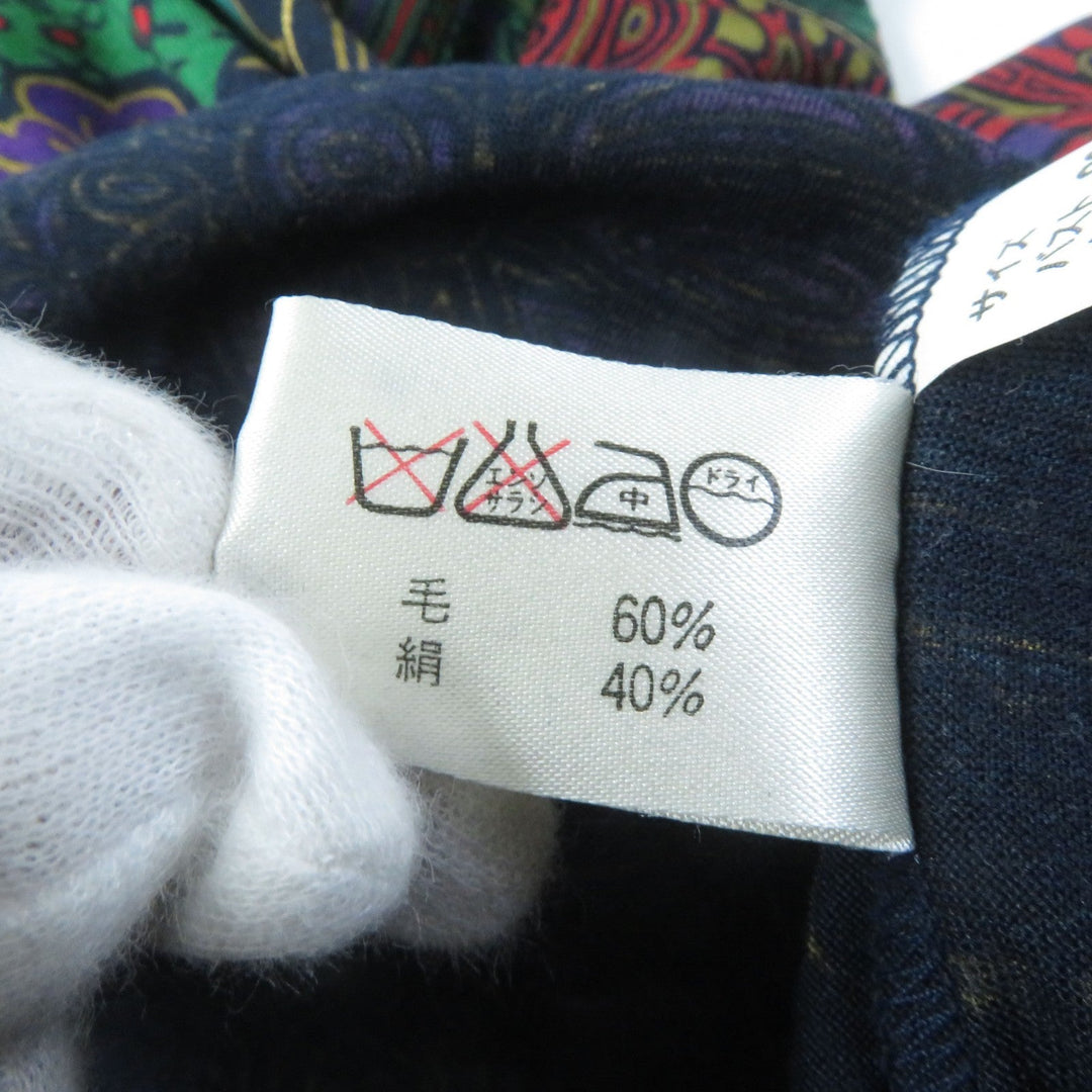 LEONARD Cut Main: 60% wool, Main: 40% silk multicolor Women L Used Authentic