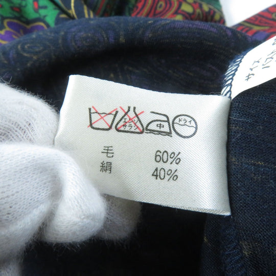 LEONARD Cut Main: 60% wool, Main: 40% silk multicolor Women L Used Authentic
