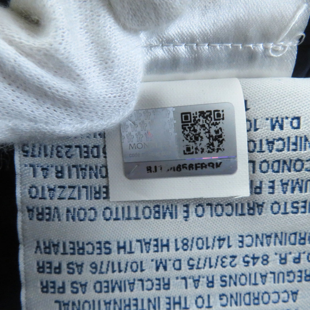 MONCLER down coat Outer: 100% nylon, Lining: 100% nylon, Filling: 90% down, Filling: 10% feather Navy FLAMMETTE Women 00 Used Authentic
