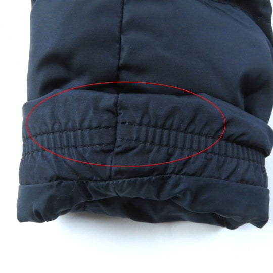MONCLER down coat Outer: 100% nylon, Lining: 100% nylon, Filling: 90% down, Filling: 10% feather Navy FLAMMETTE Women 00 Used Authentic