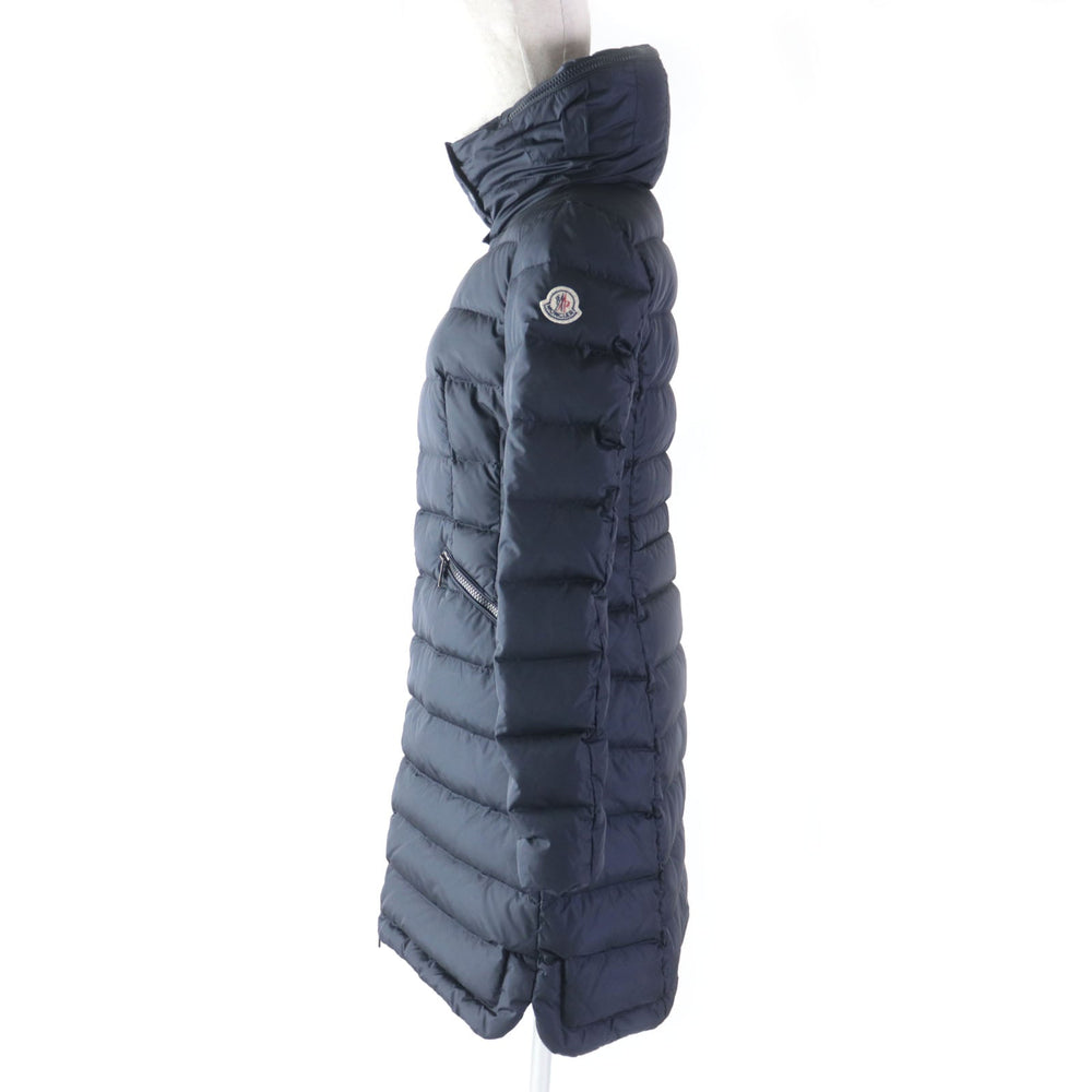 MONCLER down coat Outer: 100% nylon, Lining: 100% nylon, Filling: 90% down, Filling: 10% feather Navy FLAMMETTE Women 00 Used Authentic