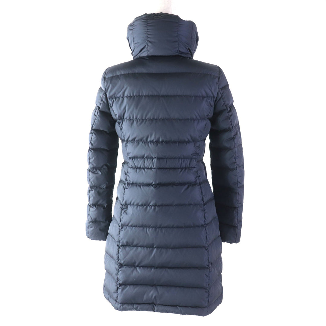MONCLER down coat Outer: 100% nylon, Lining: 100% nylon, Filling: 90% down, Filling: 10% feather Navy FLAMMETTE Women 00 Used Authentic