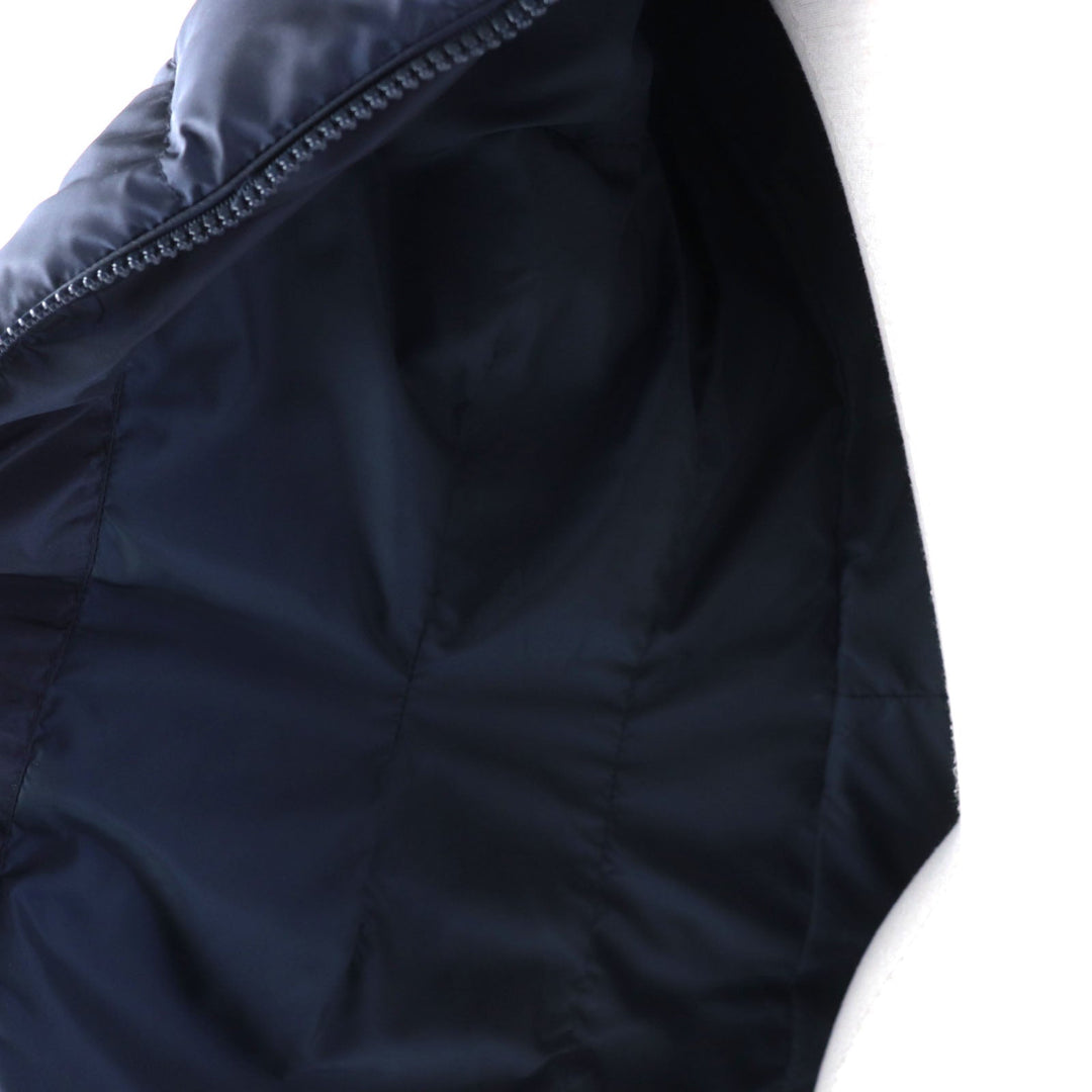 MONCLER down coat Outer: 100% nylon, Lining: 100% nylon, Filling: 90% down, Filling: 10% feather Navy FLAMMETTE Women 00 Used Authentic