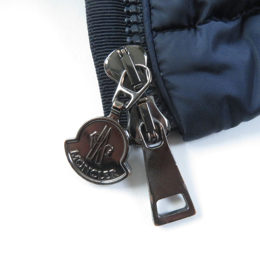MONCLER down coat Outer: 100% nylon, Lining: 100% nylon, Filling: 90% down, Filling: 10% feather Navy FLAMMETTE Women 00 Used Authentic