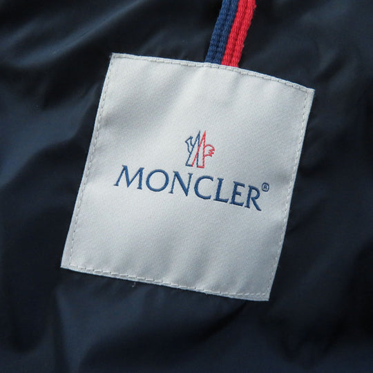MONCLER down coat Outer: 100% nylon, Lining: 100% nylon, Filling: 90% down, Filling: 10% feather Navy FLAMMETTE Women 00 Used Authentic