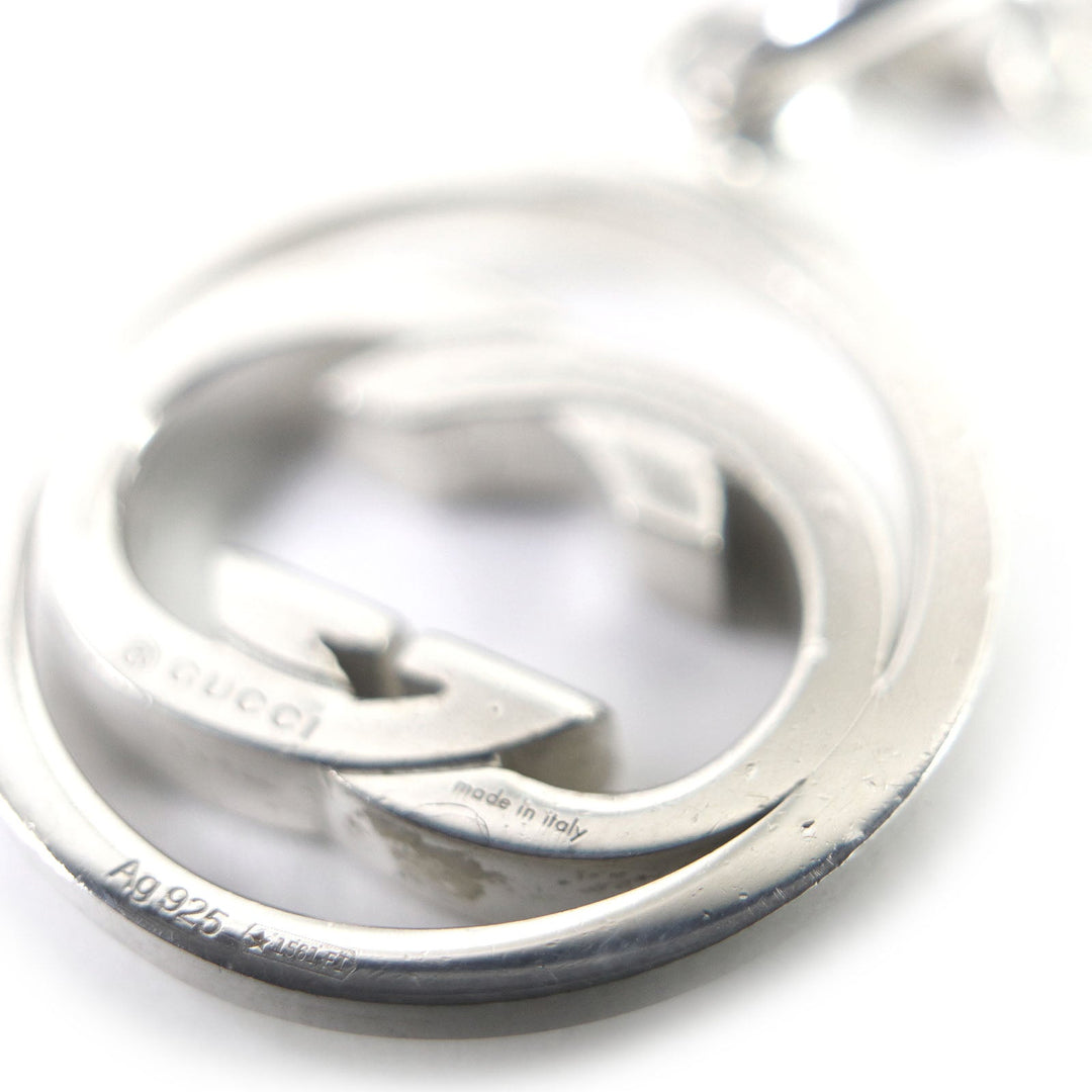 GUCCI Necklace Main�FAG925 Silver Women Used Authentic