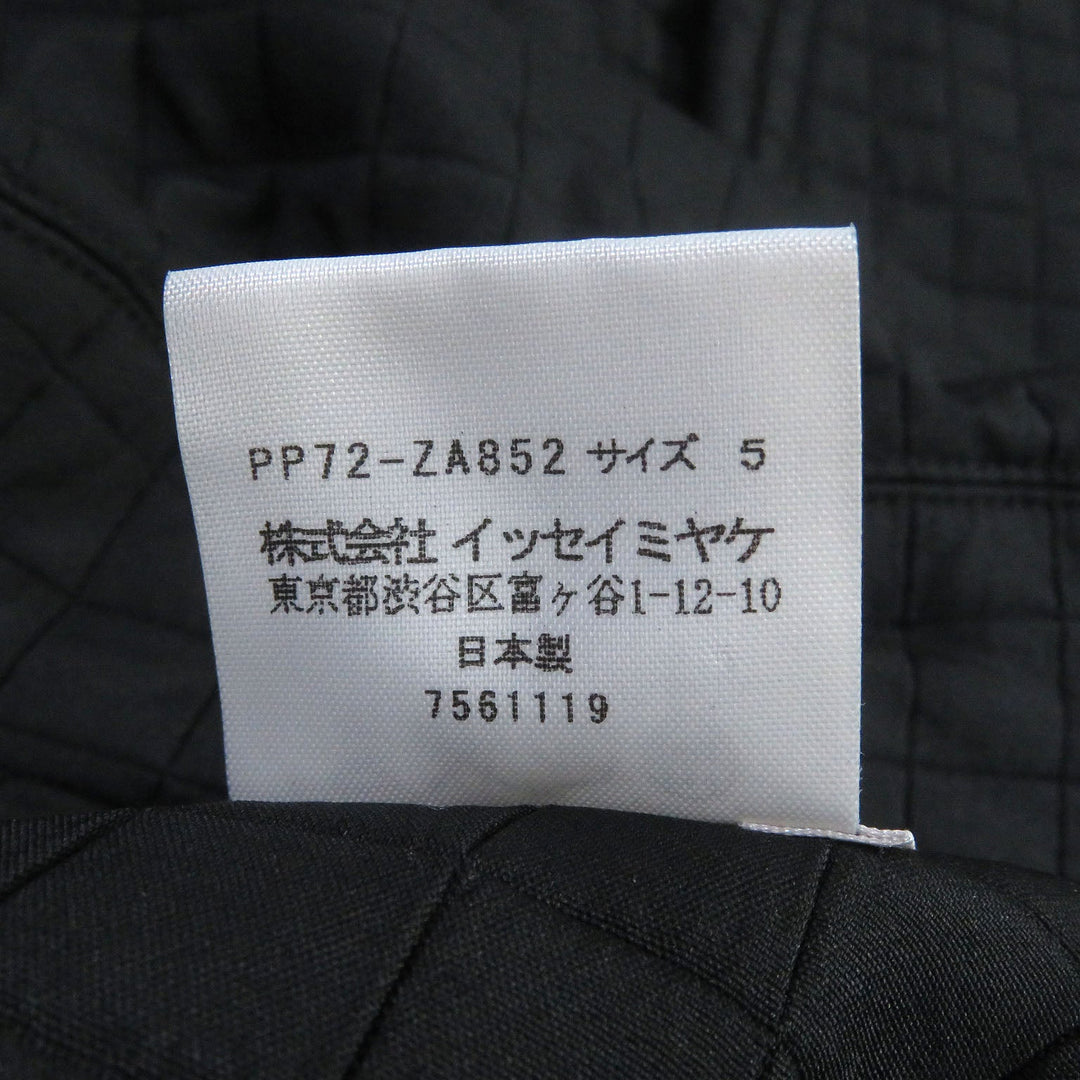 PLEATS PLEASE Jacket PP72-ZA852 Main: 100% polyester black Women 5 Used Authentic