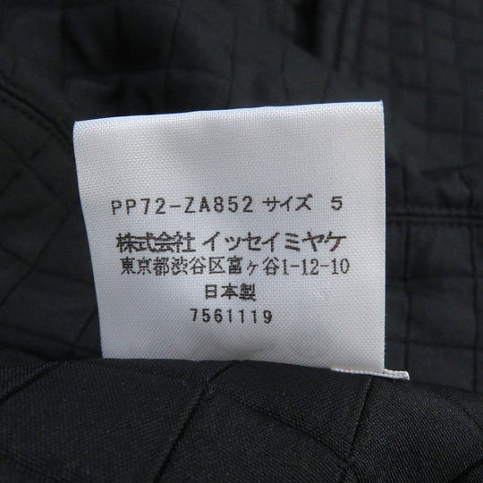 PLEATS PLEASE Jacket PP72-ZA852 Main: 100% polyester black Women 5 Used Authentic