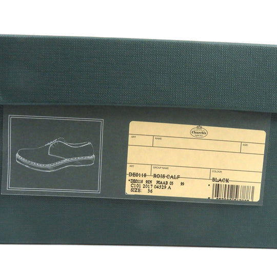 CHURCH'S Dress shoes Main: Leather black TAMMI Women 36 Used Authentic