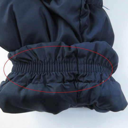 MONCLER down coat Outer: 100% nylon, Lining: 100% nylon, Filling: 90% down, Filling: 10% feather, Part: 100% nylon, Hood lining: 100% nylon Navy FLAMMETTE Women 1 Used Authentic