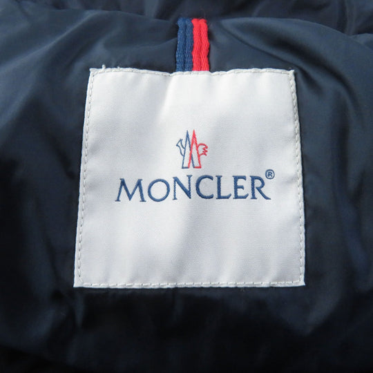 MONCLER down coat Outer: 100% nylon, Lining: 100% nylon, Filling: 90% down, Filling: 10% feather, Part: 100% nylon, Hood lining: 100% nylon Navy FLAMMETTE Women 1 Used Authentic