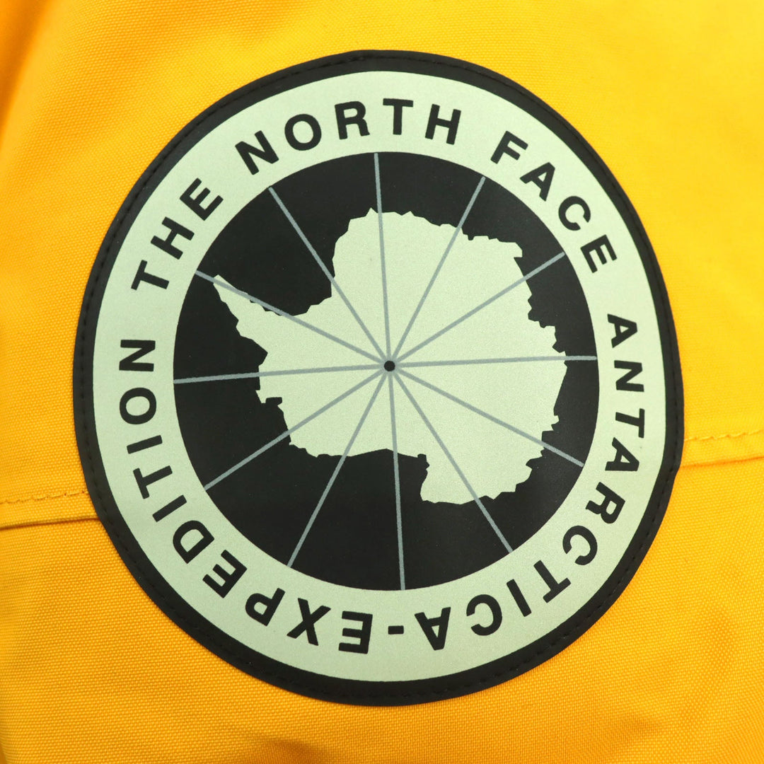 THE NORTH FACE Down jacket ND92032 Outer: 100% nylon, Lining: 100% polyester, Filling: 72% down, Filling: 20% rayon, Filling: 8% feather, Hood fur part/pile: 80% acrylic, 20% acrylic Orange Antarctica Parka mens S Used Authentic
