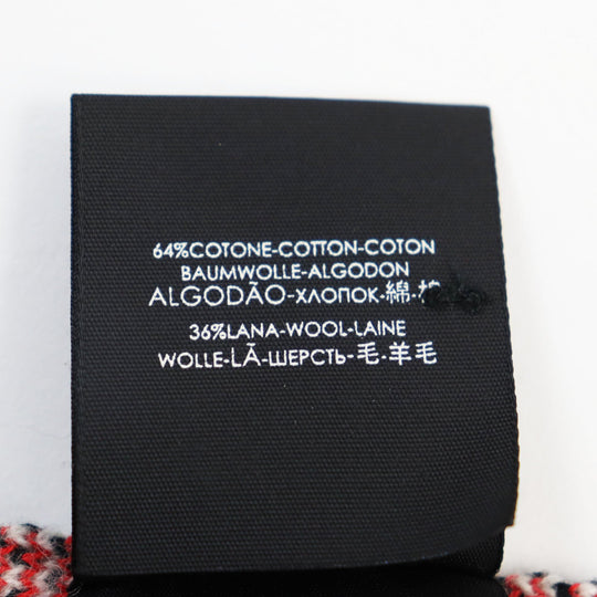 GUCCI Scarf Main: 64% cotton, Main: 36% wool Black type mens Used Authentic