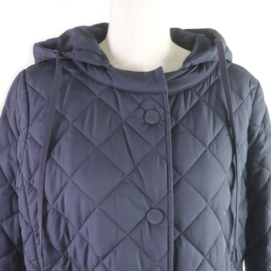 WEEKEND MaxMara Blouson Main: 100% polyester Navy Women 38 Used Authentic