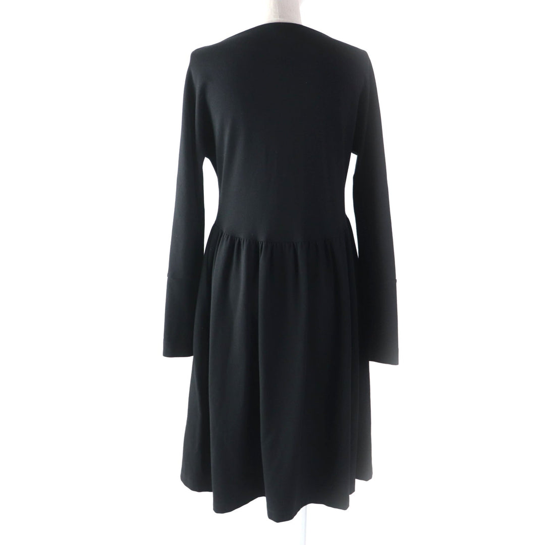 JIL SANDER one piece Main: 69% rayon, 25% nylon, 6% polyurethane black Women 36 Used Authentic