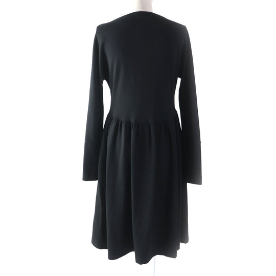 JIL SANDER one piece Main: 69% rayon, 25% nylon, 6% polyurethane black Women 36 Used Authentic