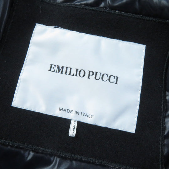 Emilio Pucci Down vest 07YC05 Outer: 100% nylon, Lining: 100% nylon, Filling: 90% down, Filling: 10% feather multicolor Women 40 Used Authentic