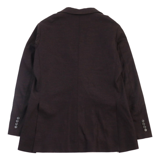 Mackintosh tailored jacket G1E22-212-19 Outer: 90% wool, Outer: 10% nylon, Lining: polyester Bordeaux mens LL40 Used Authentic