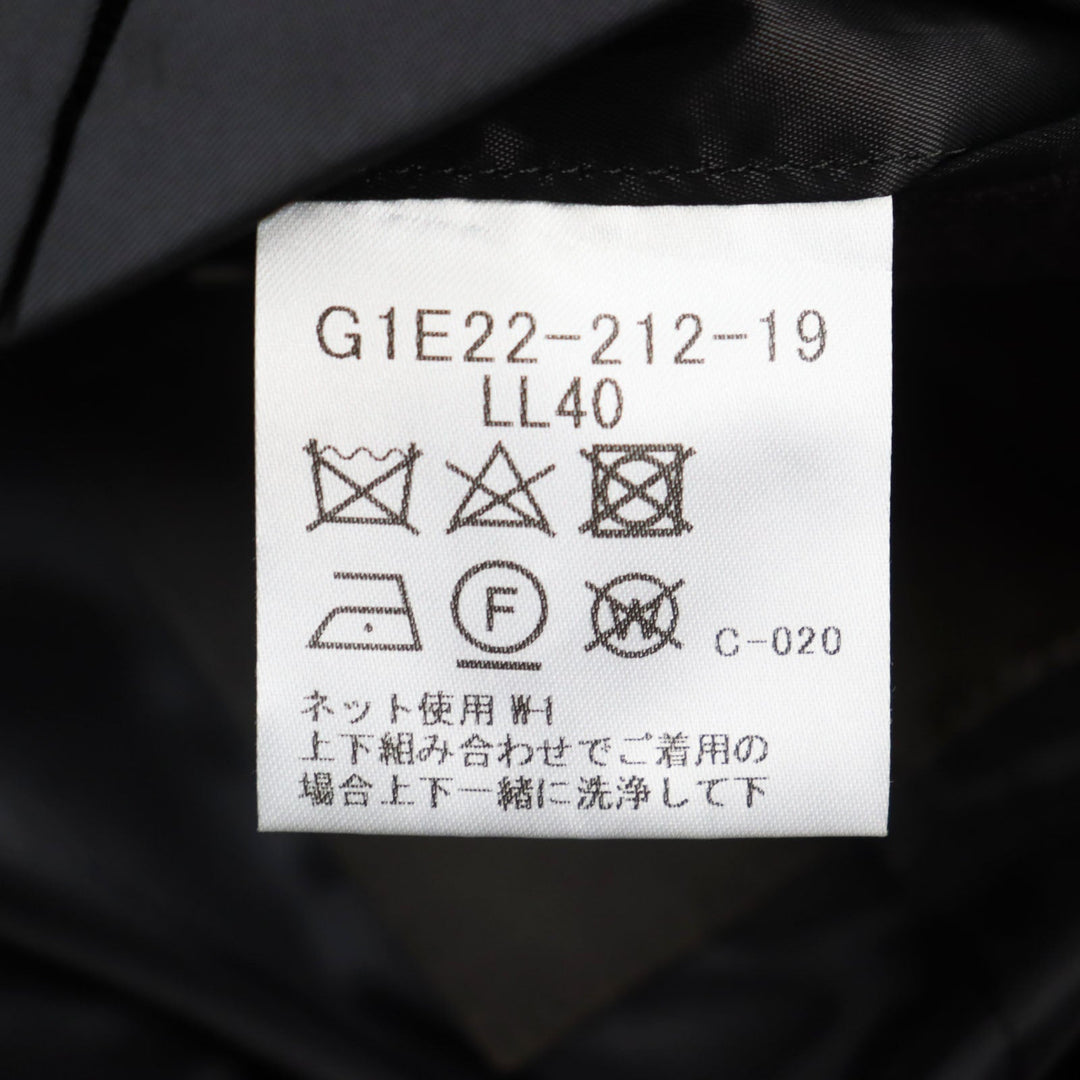 Mackintosh tailored jacket G1E22-212-19 Outer: 90% wool, Outer: 10% nylon, Lining: polyester Bordeaux mens LL40 Used Authentic