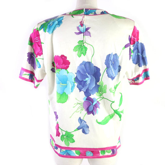 LEONARD Cut Main: 100% cotton Multi Women XL Used Authentic