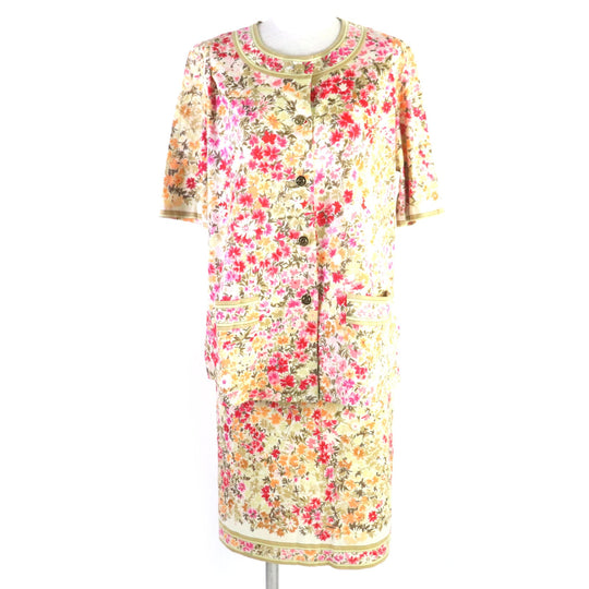 LEONARD setup Main: 100% cotton Multi Women L Used Authentic