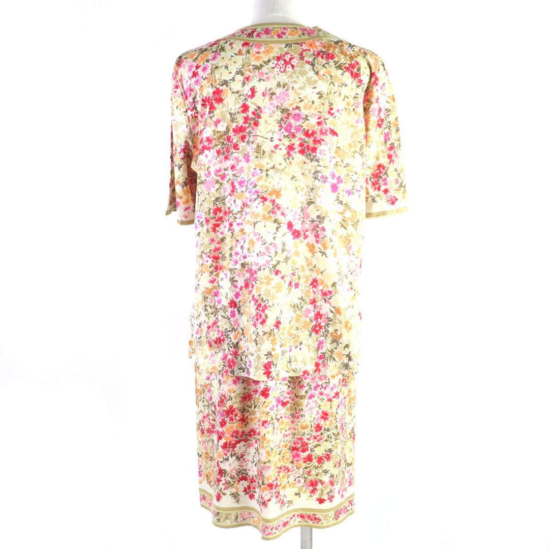 LEONARD setup Main: 100% cotton Multi Women L Used Authentic